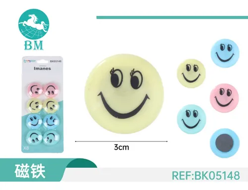 Imanes Para Refrigerador Iman Nevera Emoji Pizarra Set 8pcs