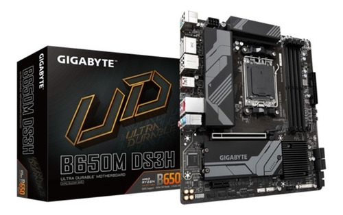 Placa Madre Gigabyte B650m Ds3h Am5 Ryzen Serie 7000 Ddr5