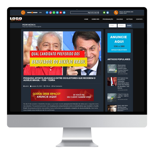 Script Web Rádio: Sua Emissora Potencializada Com Esse Site