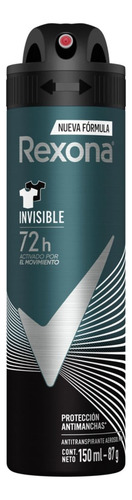 Desodorante Rexona Invisible Black White Invisible 150ml