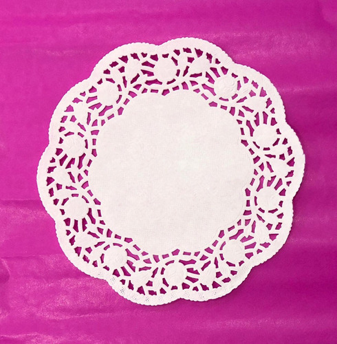 100 Papel Rendado Doilie 11,4cm-convites,lembrancinhas,decor