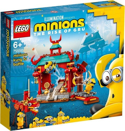 Lego Minions 75550 - Combate De Kung Fu - Pronta