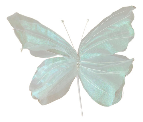 Decoración De Mariposas, Accesorio De Blanco Colorido