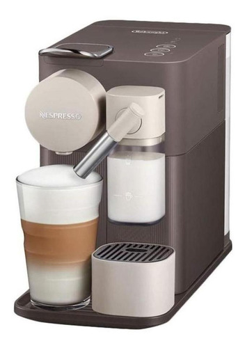 Cafetera Nespresso De'Longhi Lattissima One F111 automática mocha brown para cápsulas monodosis 220V