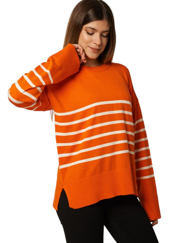 Sweater Bremer Premium, Abrigado Mujer Amplio