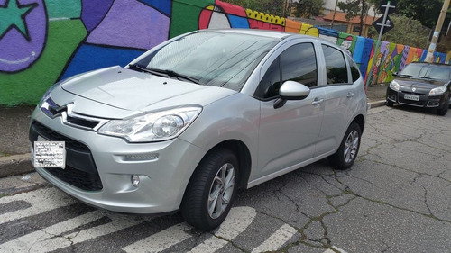 Citroen C3 1.5 Attraction 2014/2015 Prata 14000km Único Dono