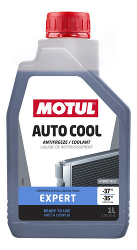 Fluido De Arrefecimento Motul Auto Cool Expert 1l