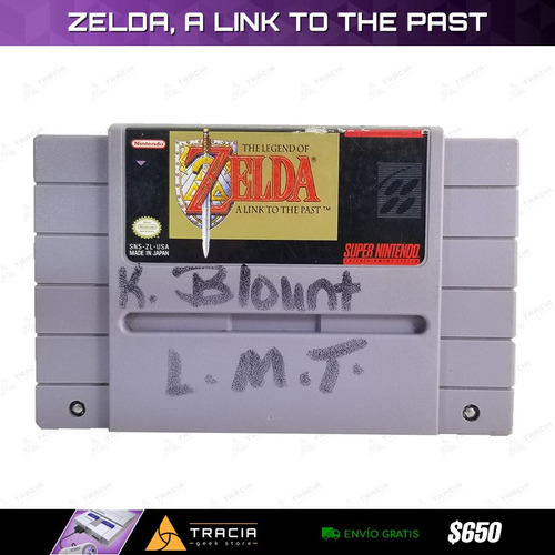 [ Zelda, A Link To The Past ] Snes Super Nintendo | Tracia
