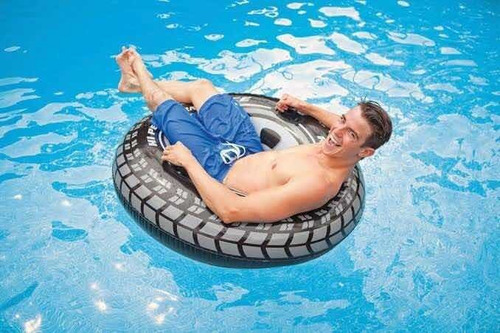 Salvavidas Flotador De Llanta Tractor 90 Cm