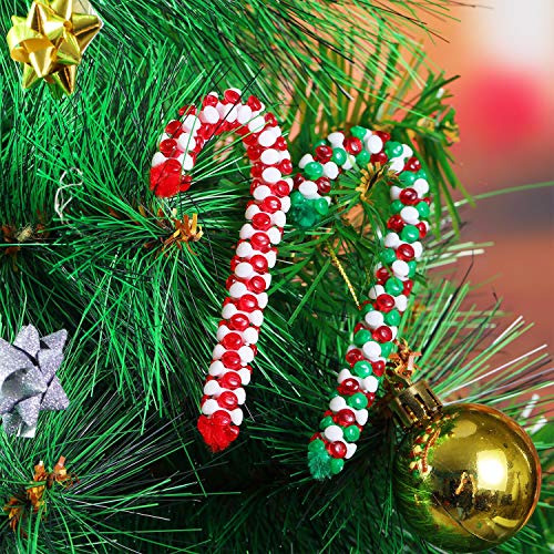 2000 Cuentas Navideñas En Forma De Tres Perlas De Plástico C