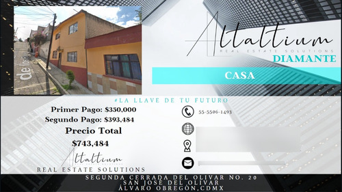 Casa En Venta, Cdmx Cerca De Super Via Pte. Remate...!