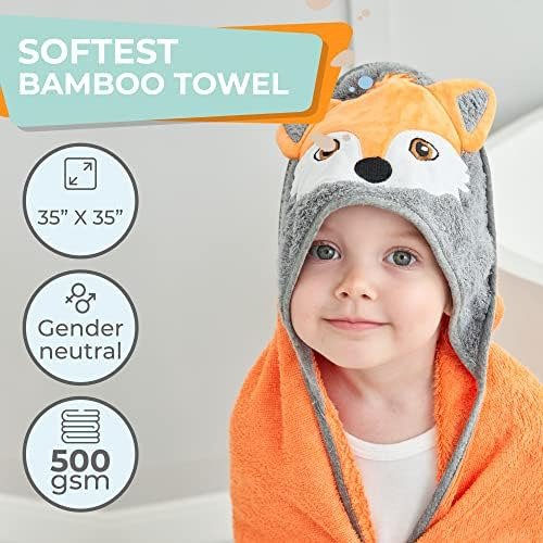 Toalla Baño Azul Capucha Munich Para Bebés Y Niños