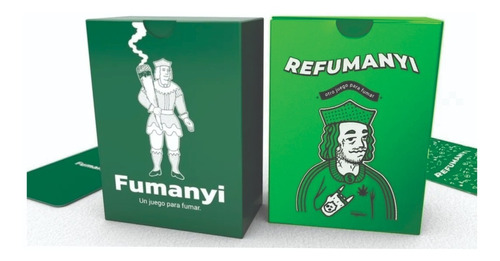 Fumanyi + Refumanyi - Un Juego Para Fumar - Cartas - Previa 