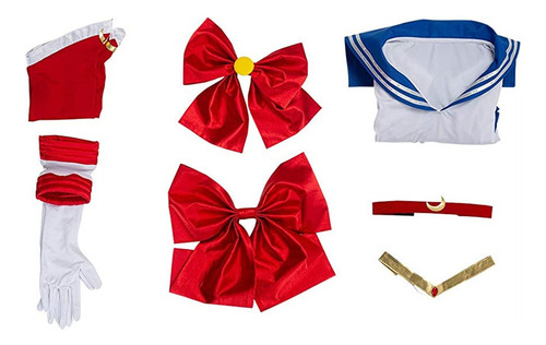Ct Disfraz Sailor Moon Usagi Tsukino Para Niñas