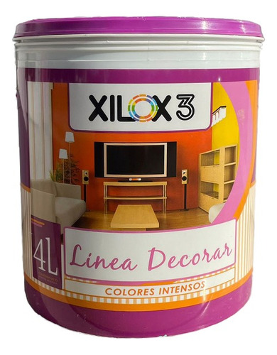 Latex Decorar Color Int/ext X4lts- Xilox3 -pintushop