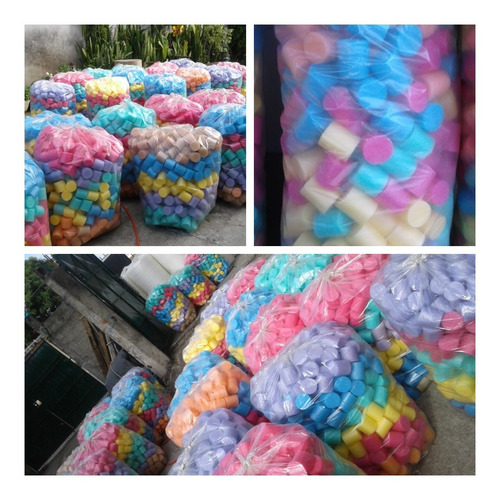 Espumas Para Piscina De Bolinhas Kit Com 2 Mil+2 Brindes