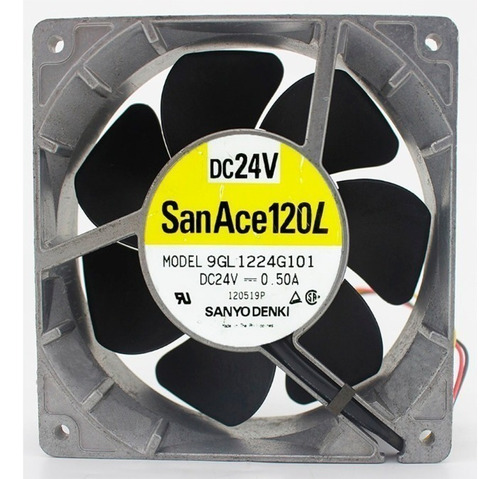 Ventilador 24vdc,0.5a,120*120*38mm,sanyo 9gl1224g101