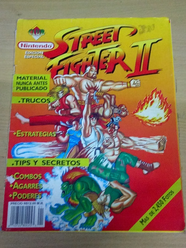 Revista Club Nintendo Edic Esp Street Fighter Ii Año 2