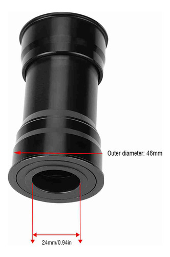 Soporte Inferior Bb386 De 24 Mm De Ajuste A Presión Para