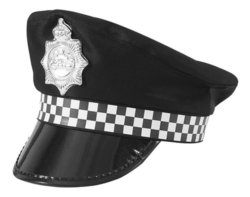 Gorra De Capitán De Policía Ingles De Fiesta