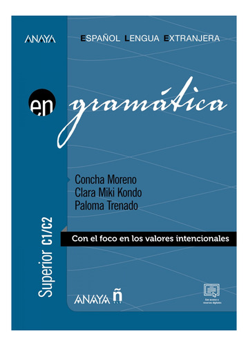 Libro Anaya Ele En Gramática C1/c2 - Vv.aa.