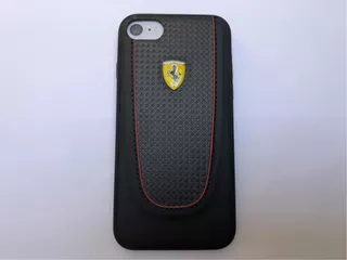 Case Funda iPhone SE 2020 7/8 6 6s Ferrari Cuero Sintético