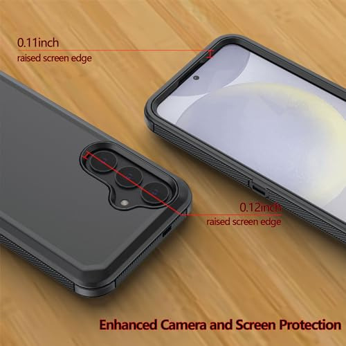 Funda Para Galaxy S24 Plus Negro Uso Rudo -3