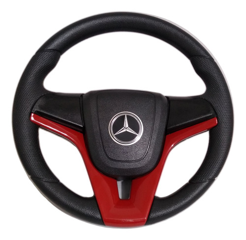 Volante Esportivo Caminhão Mercedes Cruze Vermelho Mb 2831