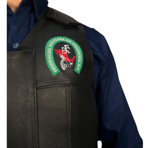 Chaleco Para Jinete Protector De Jineteo En Piel M