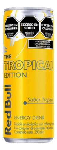 Bebida Energizante Red Bull Tropical X 250cc