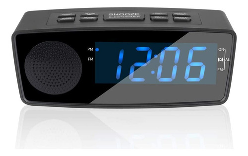 Reloj Despertador Radio Digital Am Fm Funcion Repeticion Usb