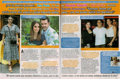 Revista Tvnotas Belinda Al Eden Pablo Lyle Silvia Pinal (Usado)