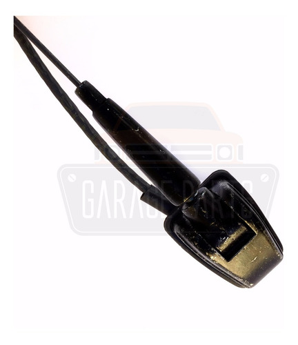 Imagem 2 de 5 de Antena Com Base E Cabo Preta Ford Ka Fiesta Escort Até 03