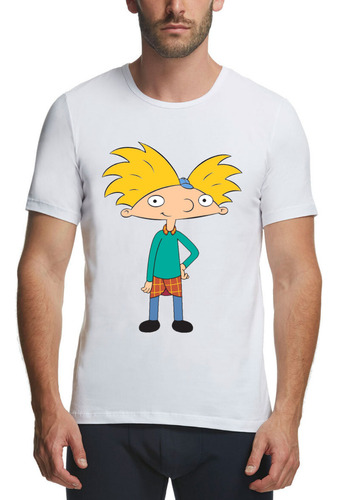 Playera Camiseta Moda Mujer Hombre Hey Arnold