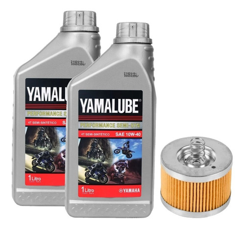 Kit Service Filtro + Aceite Yamaha Fz Fi 2.0 Original Gaona!