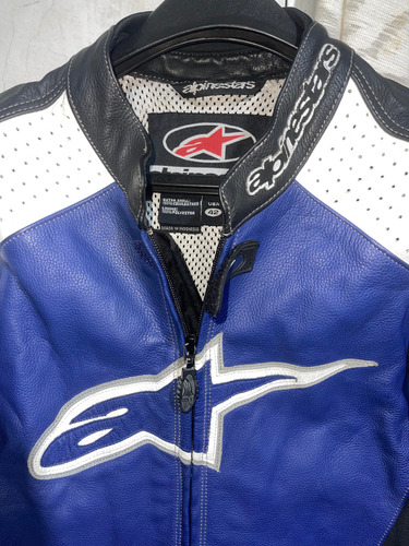 Campera De Cuero Alpinestar Con Protectores (Usado)