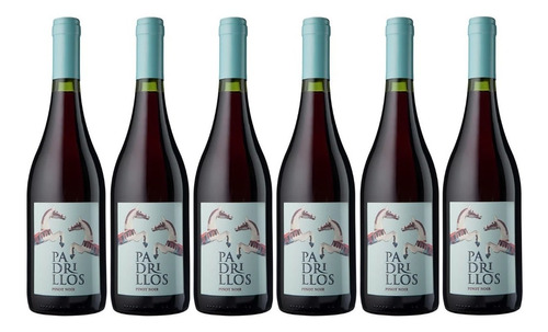 Vino Padrillos Pinot Noir Caja X6 750 Ml