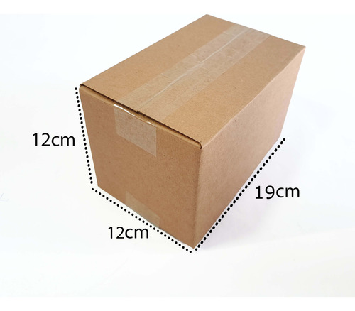 50 Caixas Papelão Embalagem Correios Sedex Envios 19x12x12cm