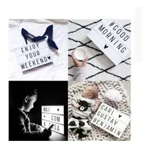 Comprar Cartel Luminoso Pizarra Led Letras Y Números Negros Y Colore