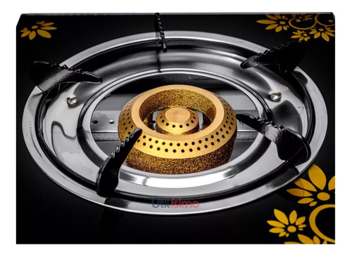Cocina Encimera A Gas Vidrio Templado Line 1 Plato Regular