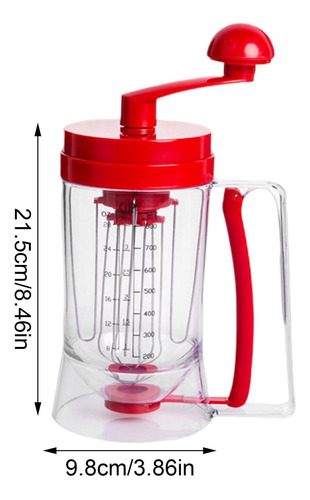 Dispensador De Dispensador De Mezcla Para Tortitas De 900 Ml