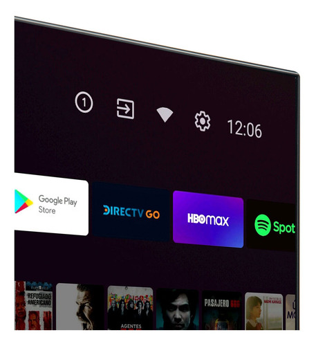 Imagen 5 de 11 de Televisor 50 Pulgadas Smart Android Challenger