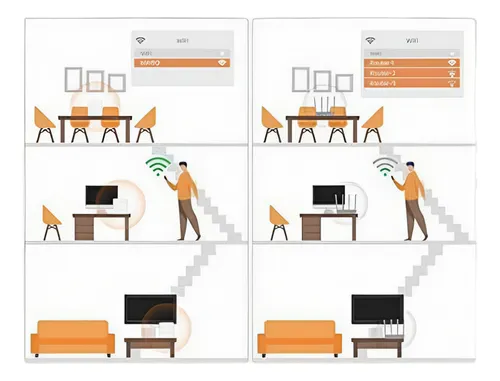 Sistema Wifi Mesh Tenda Mw5c Ac1200 Pack X2 Doble Banda