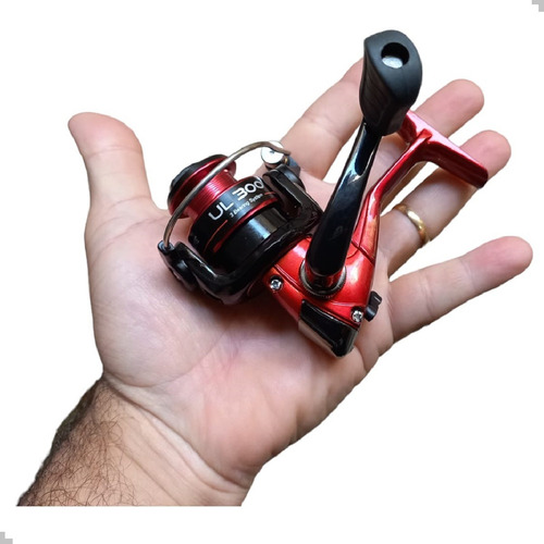 Molinete Micro P/ Pesca Ultra Light Ul 300 Da Marine Ul-300