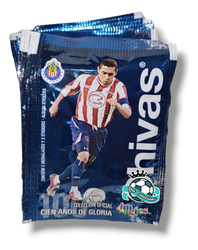 25 Sobres Del Álbum Chivas 100 Años (tazos/ Estampas) Imagic