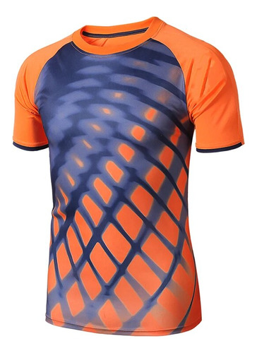 Camiseta De Manga Corta Para Hombre, Casual, De Fútbol