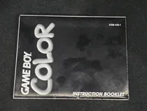Comprar Manual Consola Gameboy Color Original