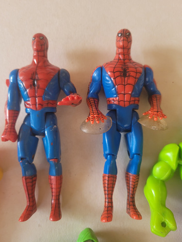 Marvel Super Hero Toybiz Vintage 90s Spiderman Ironman (Usado)