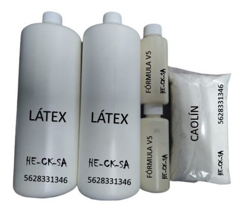 Látex  Formulado Para Máscara Pack Y 1k Caolín