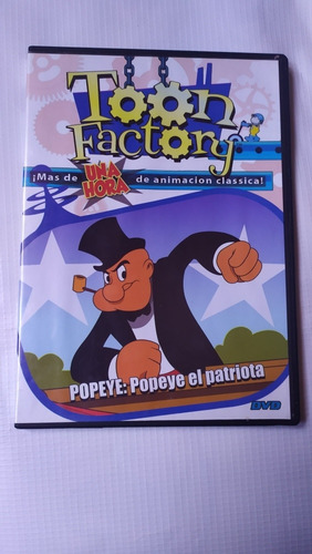 Popeye El Patriota Toon Factory Película Dvd Original 